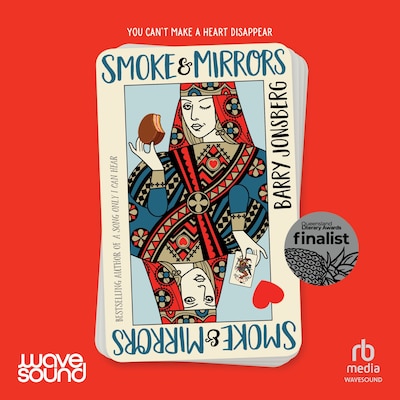 Smoke & Mirrors – omslag til lydbogen af Barry Jonsberg