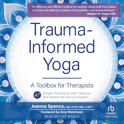 Trauma-Informed Yoga – omslag til lydbogen af Joanne Spence