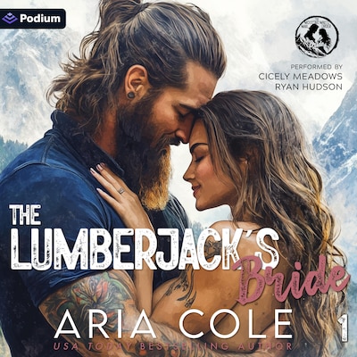 The Lumberjack's Bride – omslag til lydbogen af Aria Cole