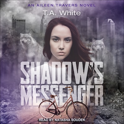 Shadow's Messenger – omslag til lydbogen af T. A. White