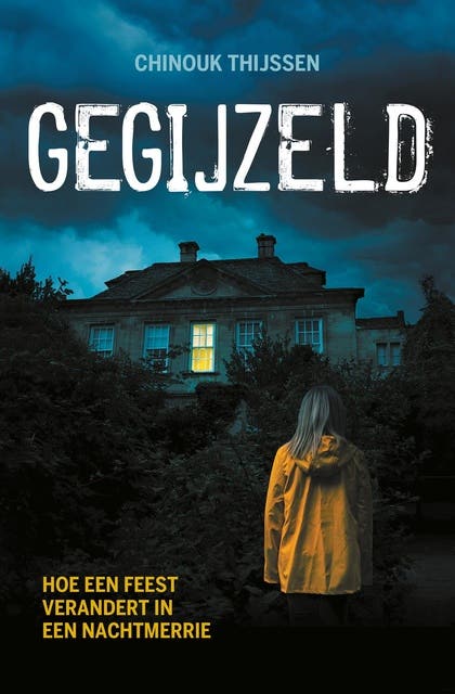 Gegijzeld – omslag van het luisterboek van Chinouk Thijssen