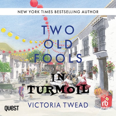 Two Old Fools in Turmoil – omslag til lydbogen af Victoria Twead