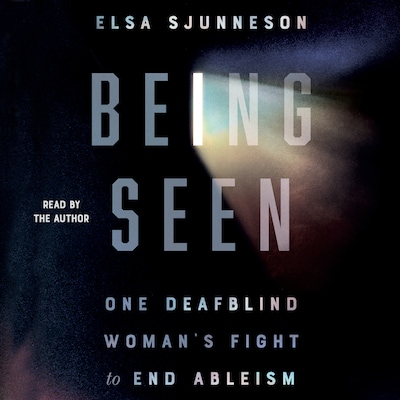 Being Seen – omslag til lydbogen af Elsa Sjunneson