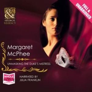 Unmasking the Duke's Mistress – okładka audiobooka, autor Margaret McPhee