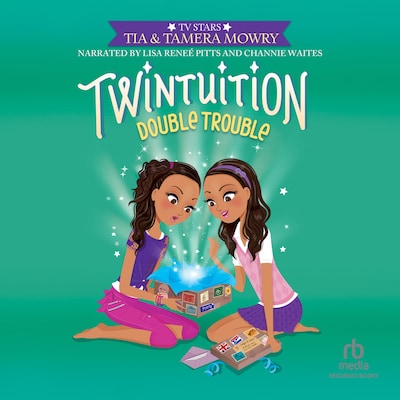 Twintuition: Double Trouble – omslag til lydbogen af Tia Mowry, Tamera Mowry