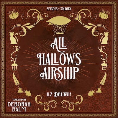 All Hallows Airship – omslag til lydbogen af Liz Delton