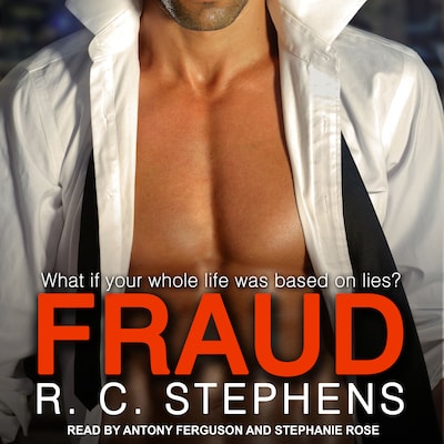 FRAUD – omslag til lydbogen af R. C. Stephens
