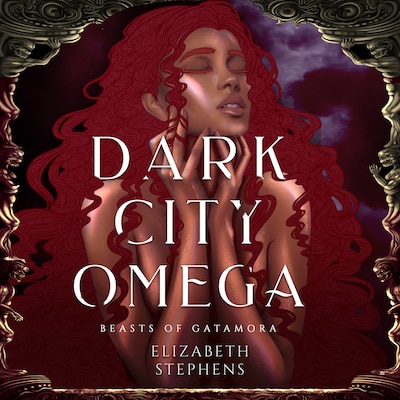 Dark City Omega – omslag til lydbogen af Elizabeth Stephens