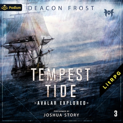 Tempest Tide – omslag til lydbogen af Deacon Frost