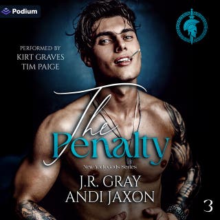 The Penalty: New York Gods, Book 3 – omslag till ljudboken av J.R. Gray, Andi Jaxon