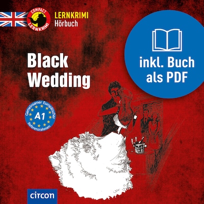 Black Wedding – okładka audiobooka, autor Caroline Simpson