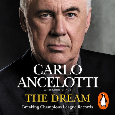 The Dream – omslag til lydbogen af Carlo Ancelotti