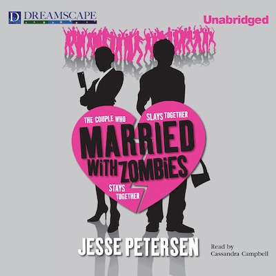 Married with Zombies – omslag til lydbogen af Jesse Petersen