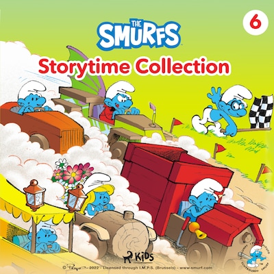 Smurfs: Storytime Collection 6 – omslag til lydbogen af Peyo