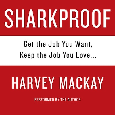 Sharkproof – omslag til lydbogen af Harvey Mackay
