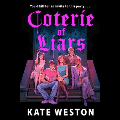 Coterie of Liars – omslag til lydbogen af Kate Weston