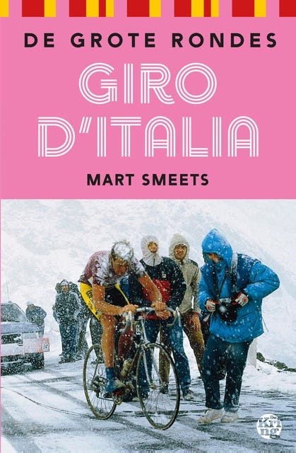 Giro d’Italia – omslag van het luisterboek van Mart Smeets