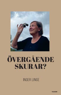 Övergående skurar? – omslag till ljudboken av Inger Linge