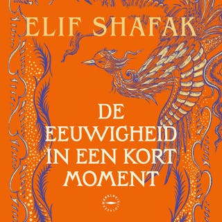 De eeuwigheid in een kort moment – omslag van het luisterboek van Elif Shafak