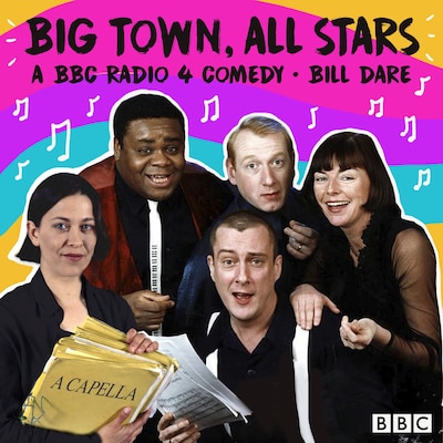 Big Town, All Stars – omslag til lydbogen af Bill Dare