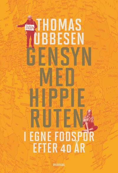 Gensyn med hippieruten – omslag til lydbogen af Thomas Ubbesen