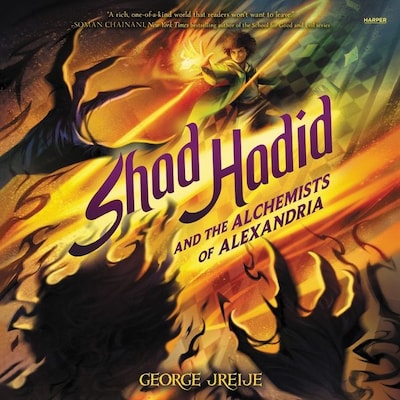 Shad Hadid and the Alchemists of Alexandria – omslag til lydbogen af George Jreije