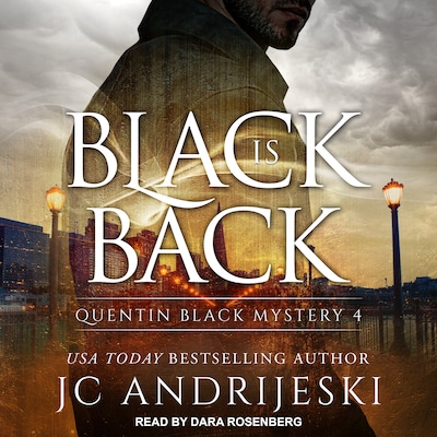 Black Is Back – omslag til lydbogen af JC Andrijeski