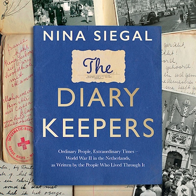 The Diary Keepers – omslag til lydbogen af Nina Siegal