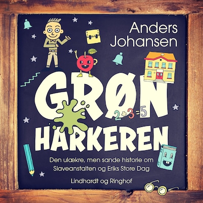Grønharkeren – omslag til lydbogen af Anders Johansen