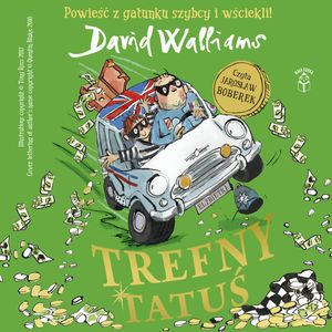Trefny Tatuś – okładka audiobooka, autor David Walliams