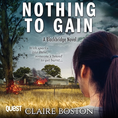 Nothing to Gain – omslag til lydbogen af Claire Boston