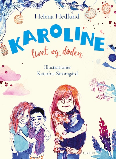 Karoline, livet og døden – omslag til lydbogen af Helena Hedlund