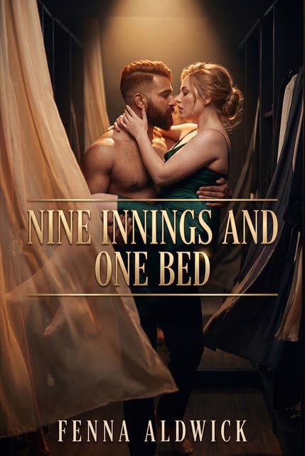 Nine Innings and One Bed: An Explicit Baseball Close Quarters Romance – omslag til lydbogen af Fenna Aldwick