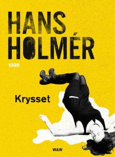 Krysset : polisroman – omslag till ljudboken av Hans Holmér