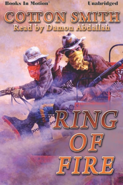 Ring of Fire – omslag til lydbogen af Cotton Smith