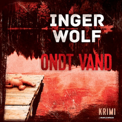 Ondt vand – omslag til lydbogen af Inger Wolf