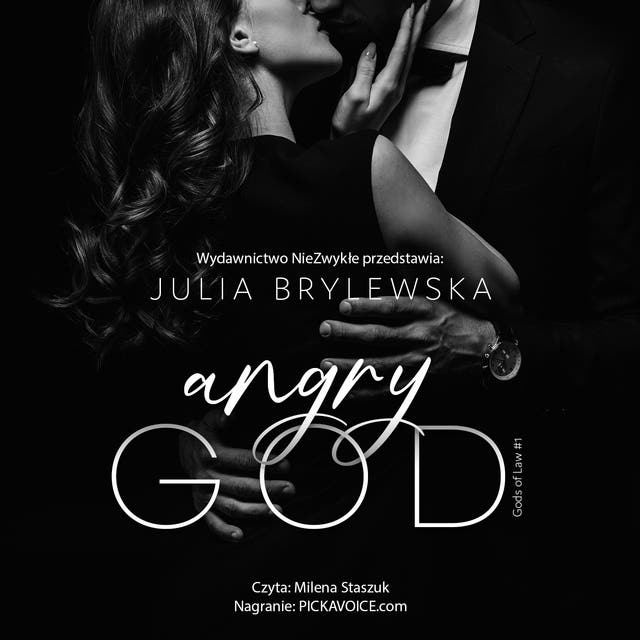 Angry God – okładka audiobooka, autor Julia Brylewska
