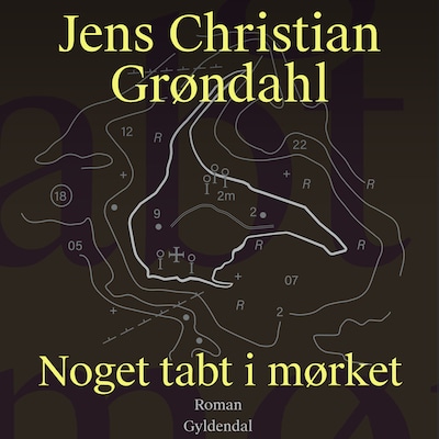 Noget tabt i mørket – omslag til lydbogen af Jens Christian Grøndahl