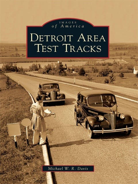 Detroit Area Test Tracks – omslag til lydbogen af Michael W R Davis