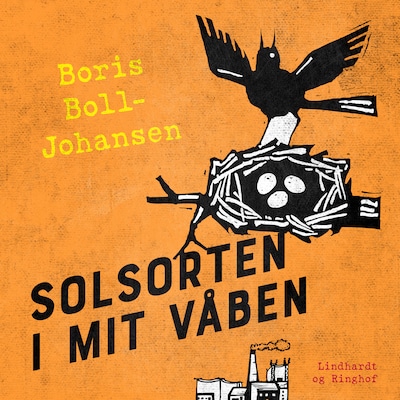 Solsorten i mit våben – omslag til lydbogen af Boris Boll-Johansen