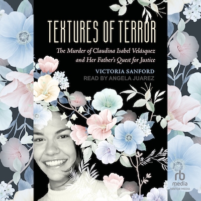 Textures of Terror – omslag til lydbogen af Victoria Sanford