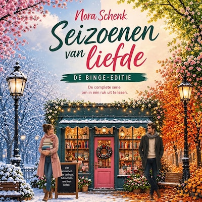 Seizoenen van liefde – omslag van het luisterboek van Nora Schenk