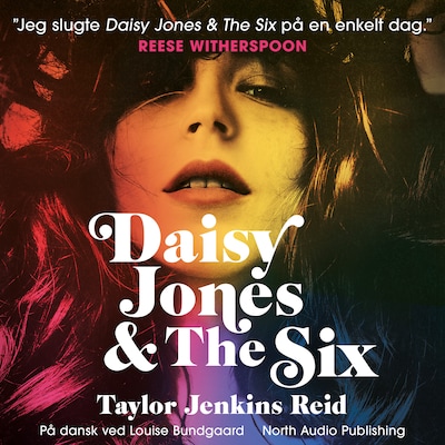 Daisy Jones & The Six – omslag til lydbogen af Taylor Jenkins Reid