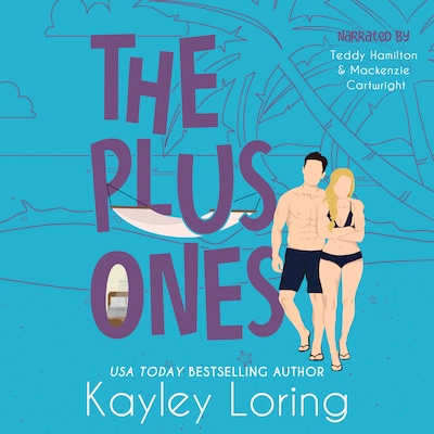 The Plus Ones – omslag til lydbogen af Kayley Loring