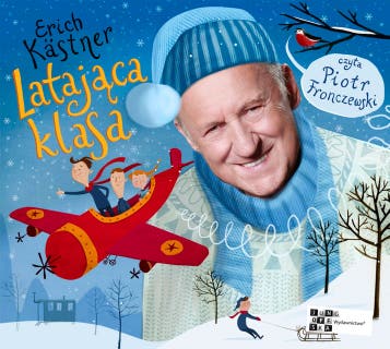 Latająca klasa – okładka audiobooka, autor Erich Kästner
