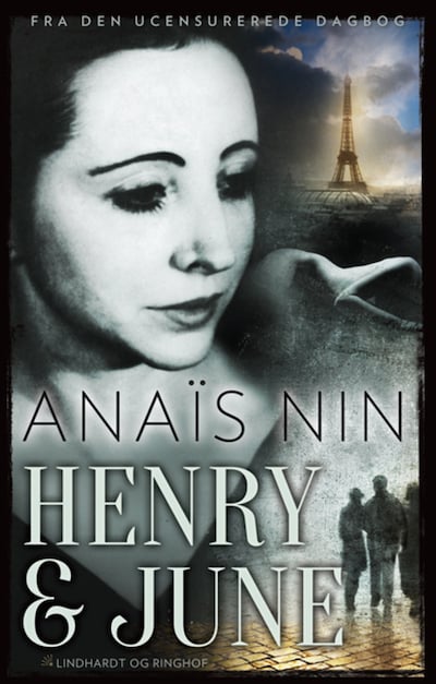 Henry og June – omslag til lydbogen af Anaïs Nin