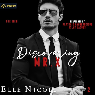 Discovering Mr. X – omslag til lydbogen af Elle Nicoll