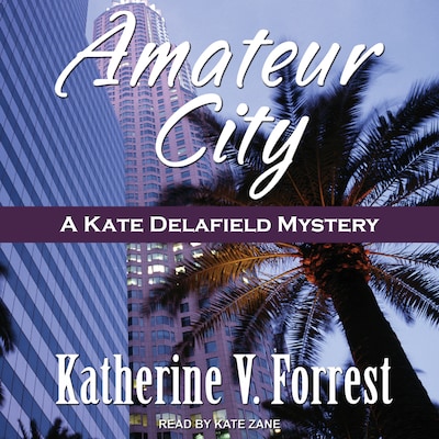 Amateur City – omslag til lydbogen af Katherine V. Forrest