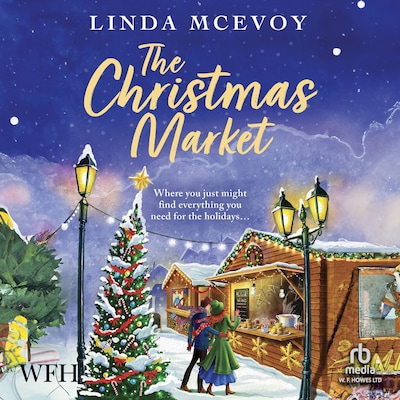 The Christmas Market – omslag til lydbogen af Linda McEvoy