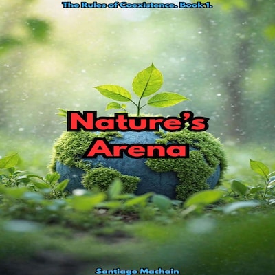Nature’s Arena – omslag til lydbogen af Santiago  Machain